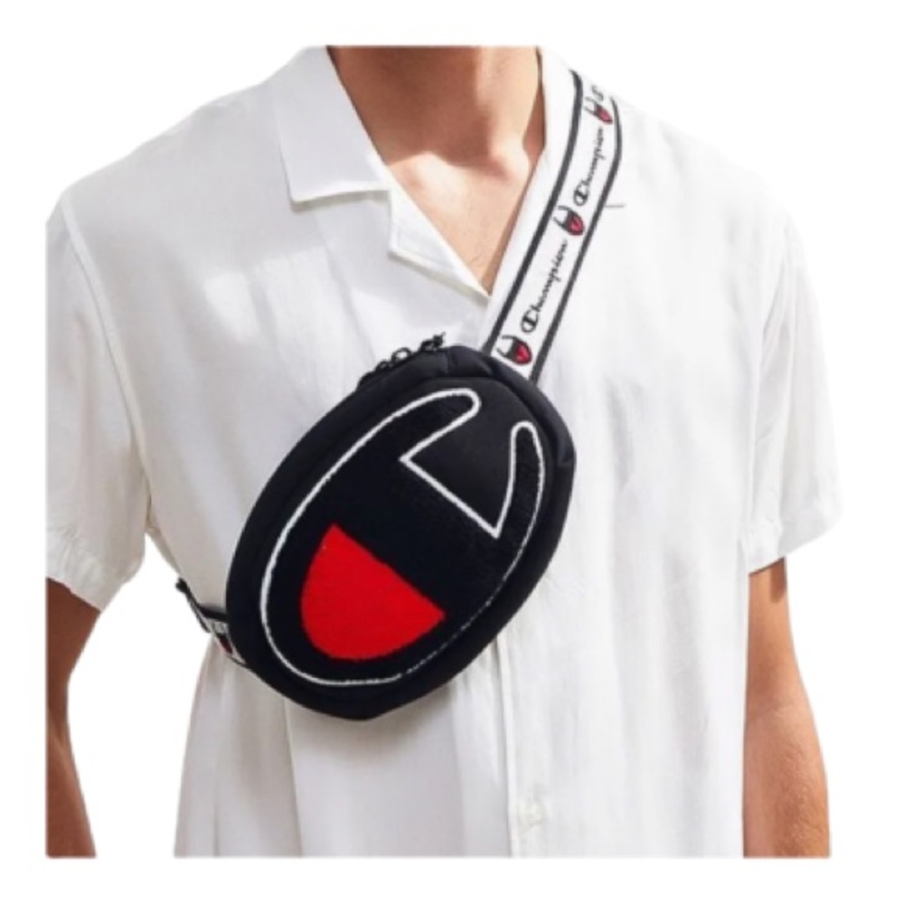 Champion Black and Red Fanny/Belt Bag